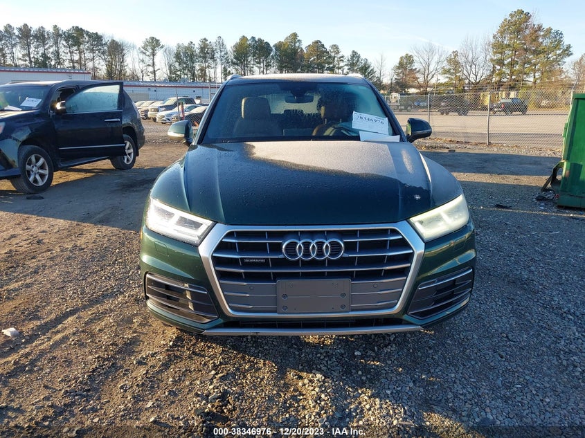 VIN WA1BNAFY9J2116293 2018 AUDI Q5 PREMIUM PLUS