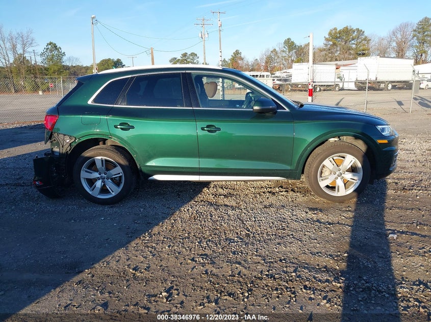 VIN WA1BNAFY9J2116293 2018 AUDI Q5 PREMIUM PLUS