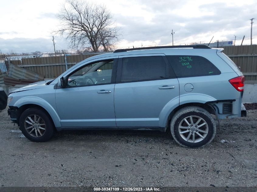 2013 DODGE JOURNEY SXT - 3C4PDCBB1DT596666