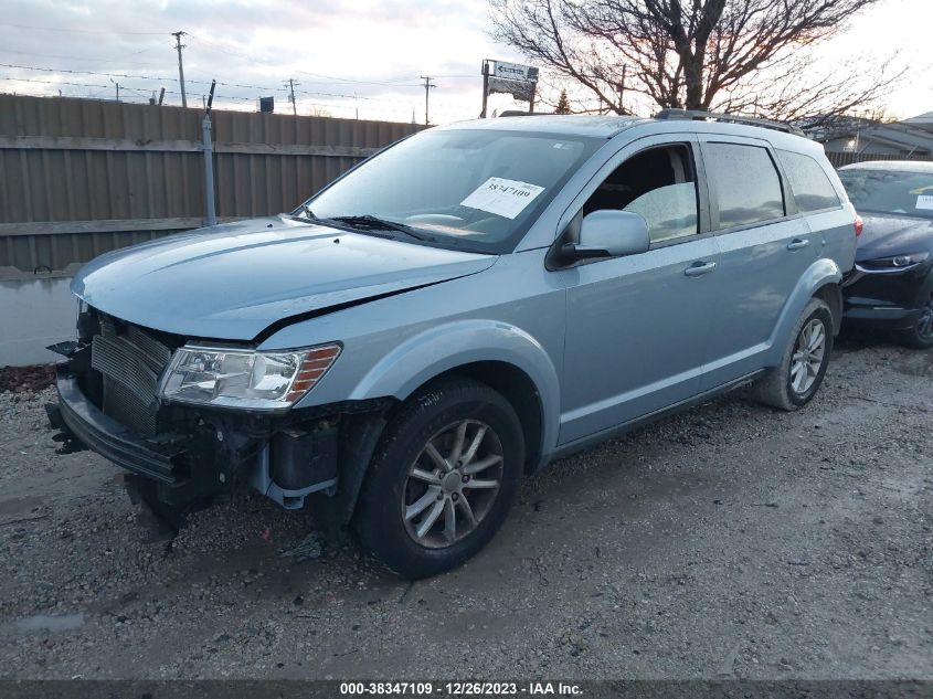2013 DODGE JOURNEY SXT - 3C4PDCBB1DT596666