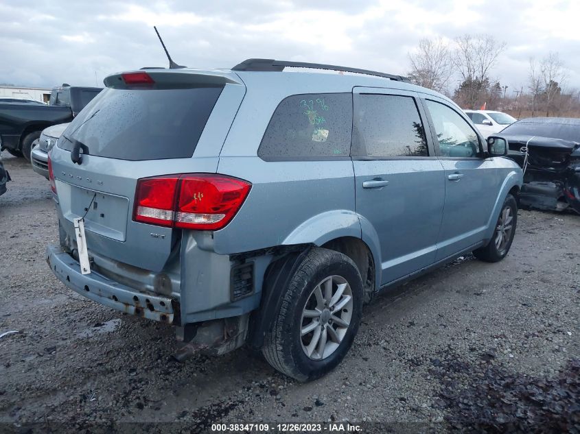 2013 DODGE JOURNEY SXT - 3C4PDCBB1DT596666