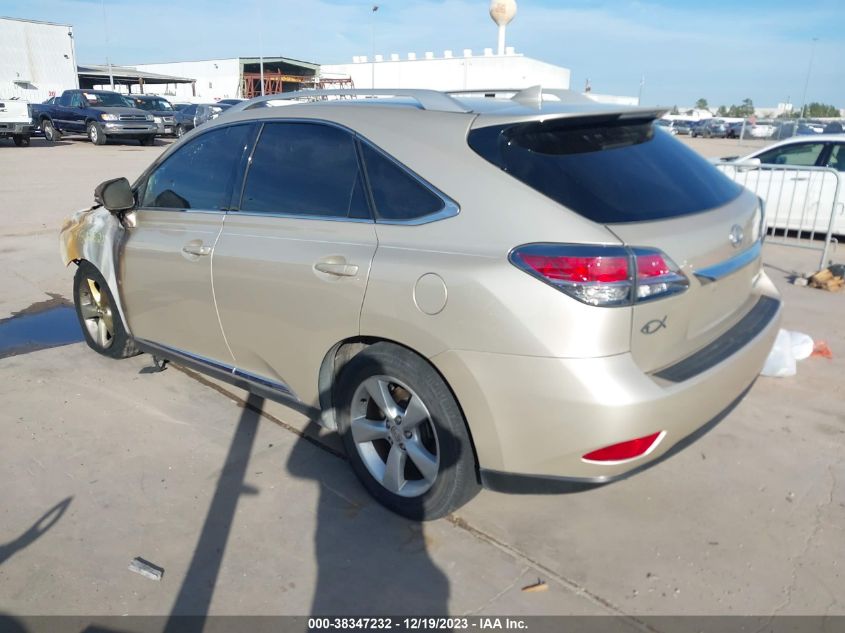 VIN 2T2ZK1BA2EC140511 2014 LEXUS RX 350 no.3