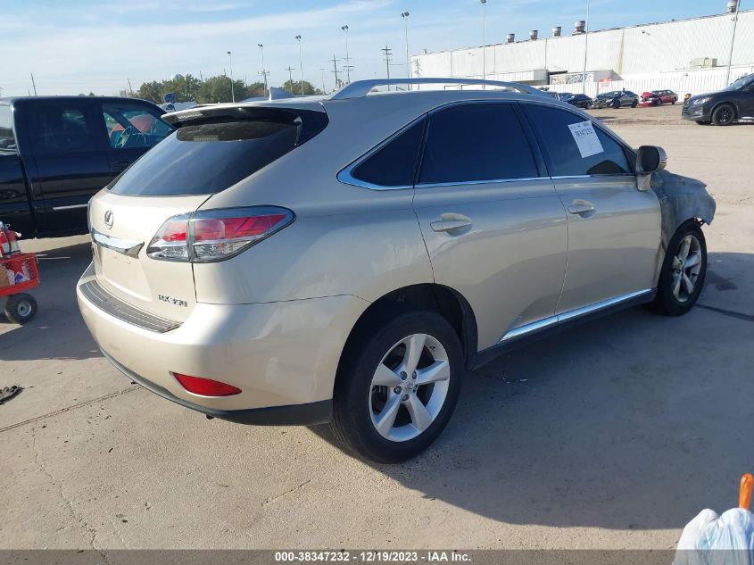 VIN 2T2ZK1BA2EC140511 2014 LEXUS RX 350 no.4