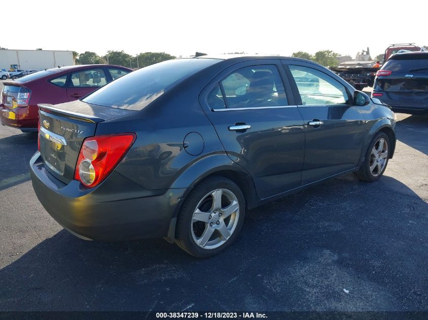 2014 CHEVROLET SONIC LTZ AUTO - 1G1JE5SH5E4133657