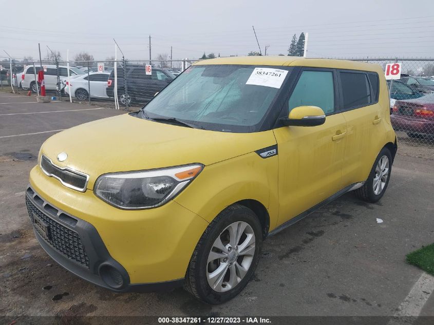 2014 KIA SOUL + - KNDJP3A55E7074542
