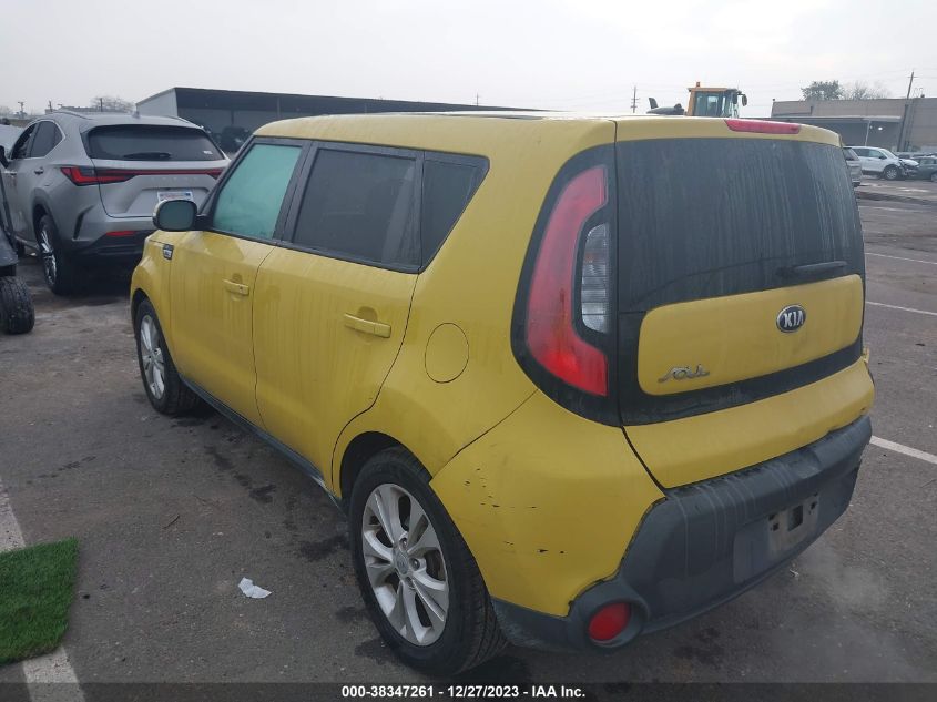 2014 KIA SOUL + - KNDJP3A55E7074542