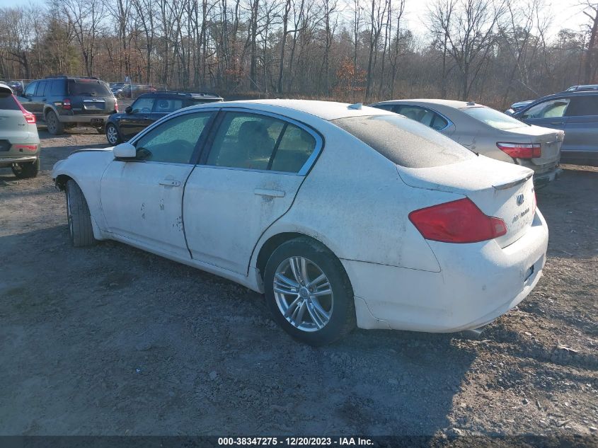 2013 INFINITI G37X - JN1CV6AR7DM767098