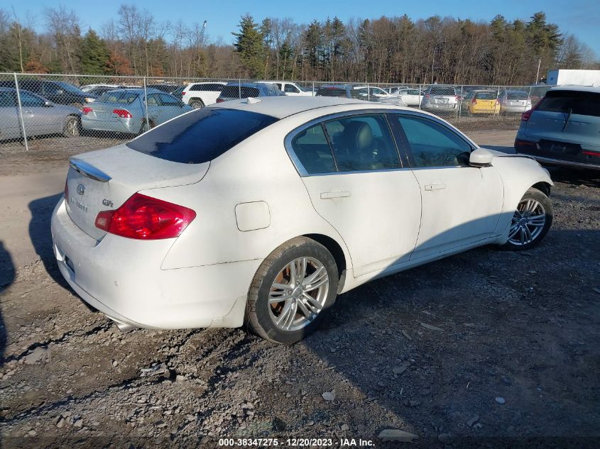 2013 INFINITI G37X - JN1CV6AR7DM767098