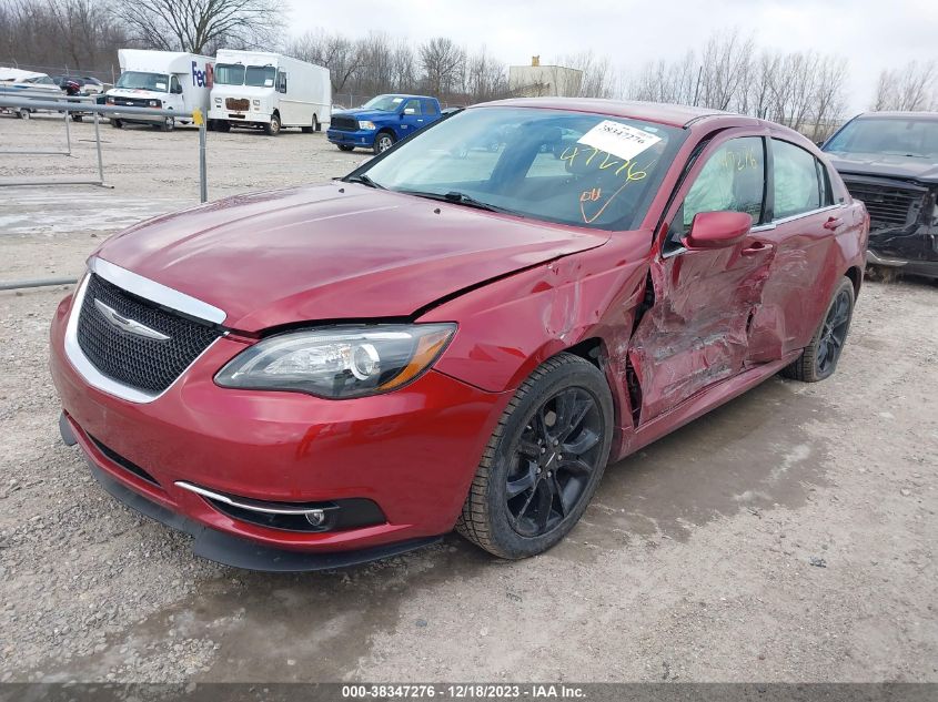 2014 CHRYSLER 200 TOURING - 1C3CCBBG6EN186796