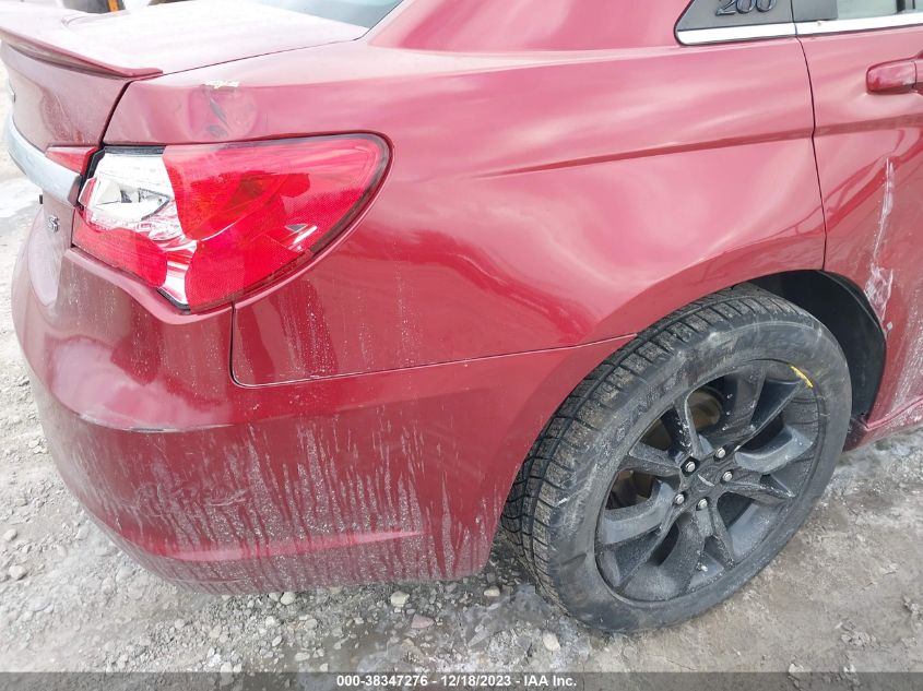 2014 CHRYSLER 200 TOURING - 1C3CCBBG6EN186796