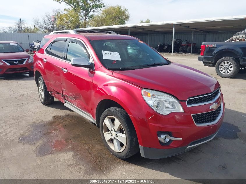 2013 CHEVROLET EQUINOX LTZ - 2GNALFEK4D6422494