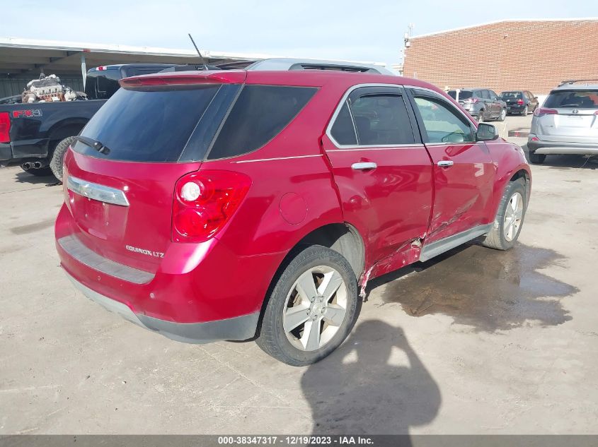 2013 CHEVROLET EQUINOX LTZ - 2GNALFEK4D6422494