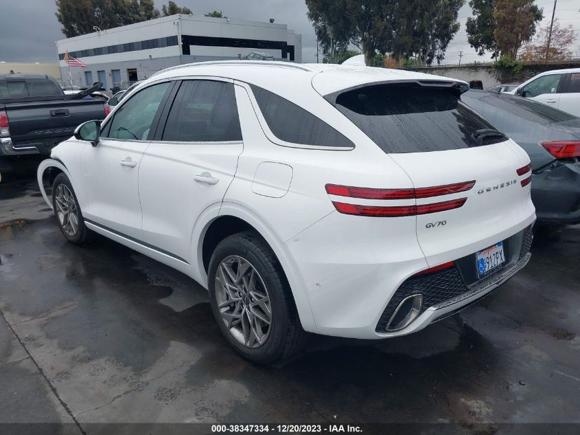 2023 GENESIS GV70 2.5T AWD - KMUMADTB1PU119680