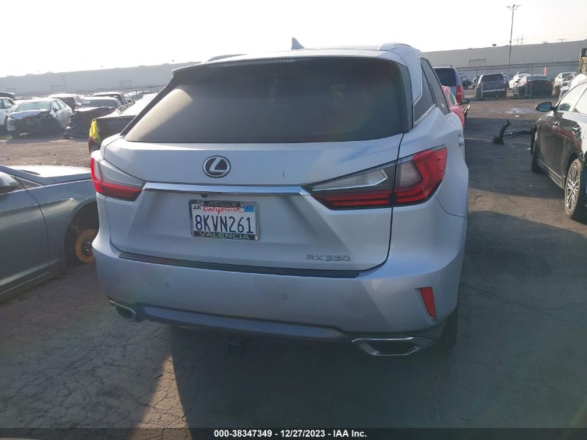 2019 LEXUS RX 350 - 2T2ZZMCA9KC127875
