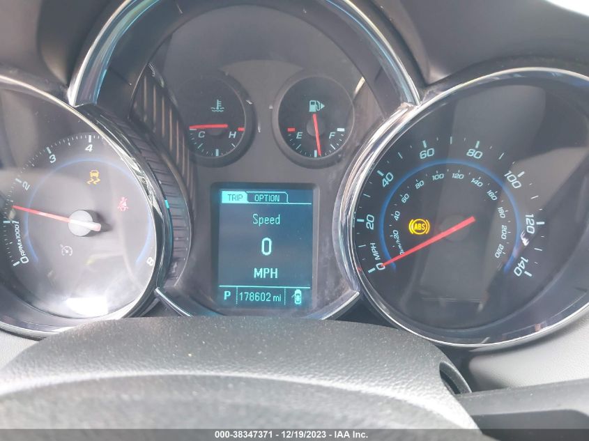2013 CHEVROLET CRUZE 1LT AUTO - 1G1PC5SB5D7191731