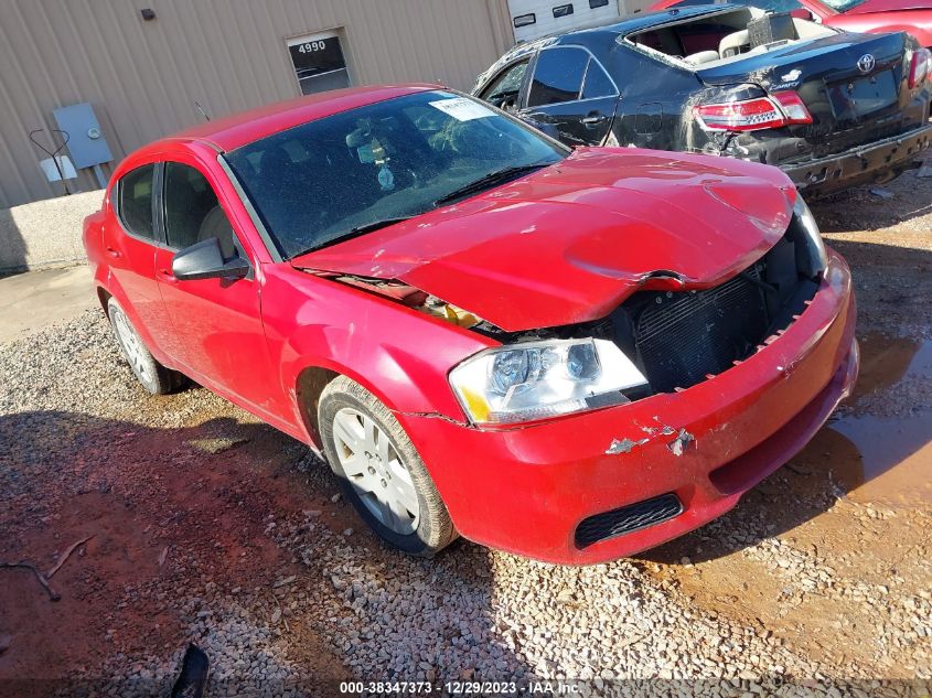 2014 DODGE AVENGER SE - 1C3CDZAG3EN232768