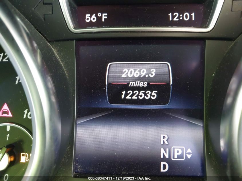 2015 MERCEDES-BENZ ML 250 BLUETEC 4MATIC - 4JGDA0EB8FA607528