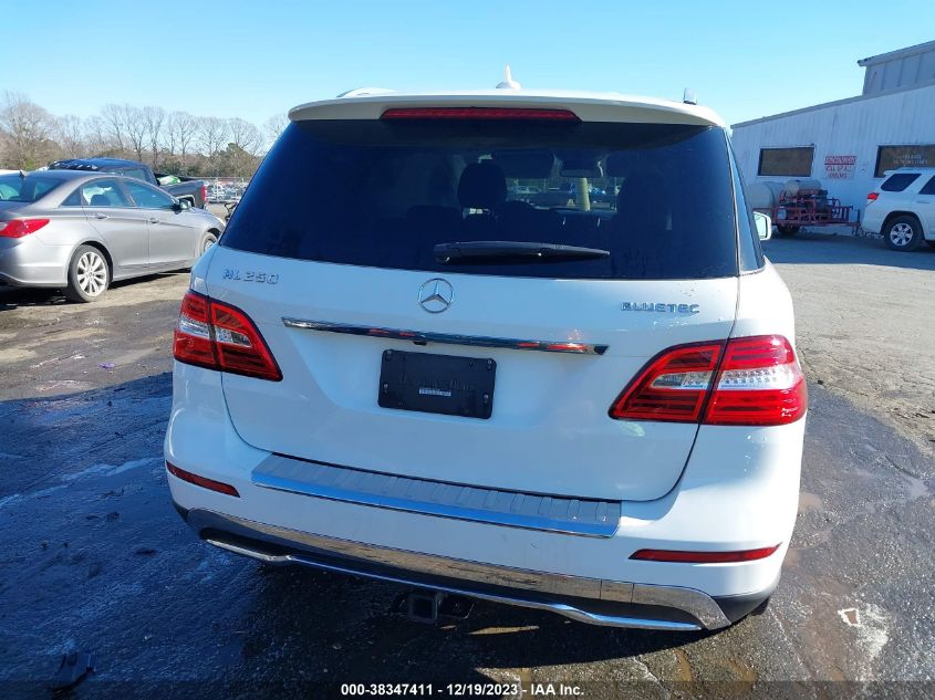 2015 MERCEDES-BENZ ML 250 BLUETEC 4MATIC - 4JGDA0EB8FA607528
