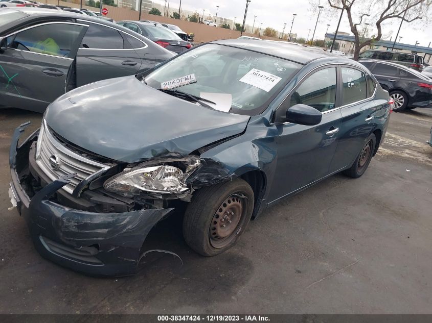 2015 NISSAN SENTRA S/SV/SR/SL - 3N1AB7AP3FY219684