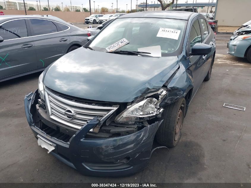 2015 NISSAN SENTRA S/SV/SR/SL - 3N1AB7AP3FY219684