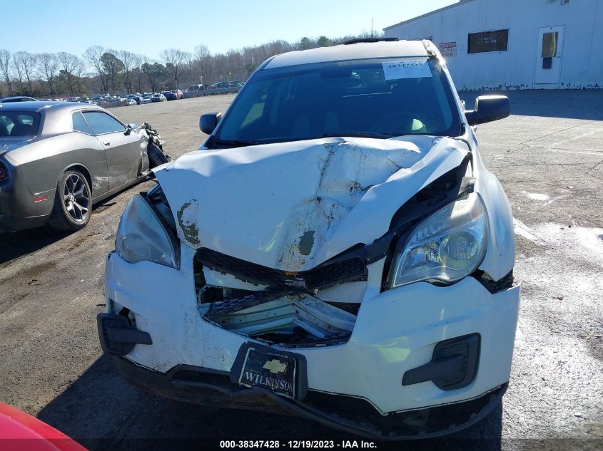 2013 CHEVROLET EQUINOX LS - 2GNALBEK1D6101862