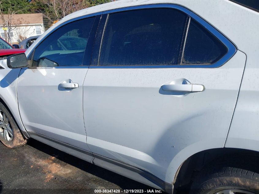 2013 CHEVROLET EQUINOX LS - 2GNALBEK1D6101862