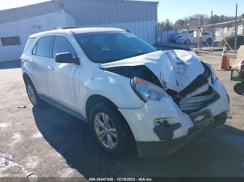 2013 CHEVROLET EQUINOX LS - 2GNALBEK1D6101862