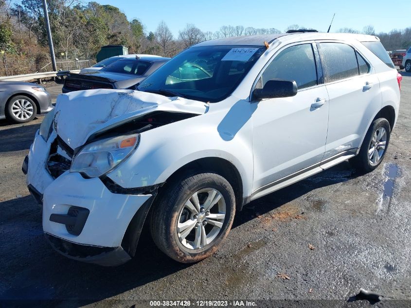 2013 CHEVROLET EQUINOX LS - 2GNALBEK1D6101862