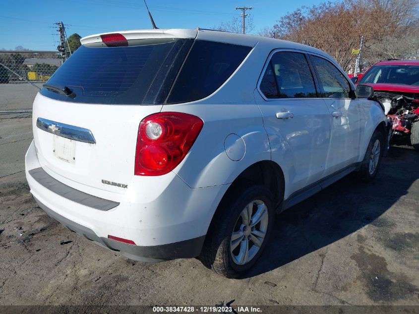 2013 CHEVROLET EQUINOX LS - 2GNALBEK1D6101862