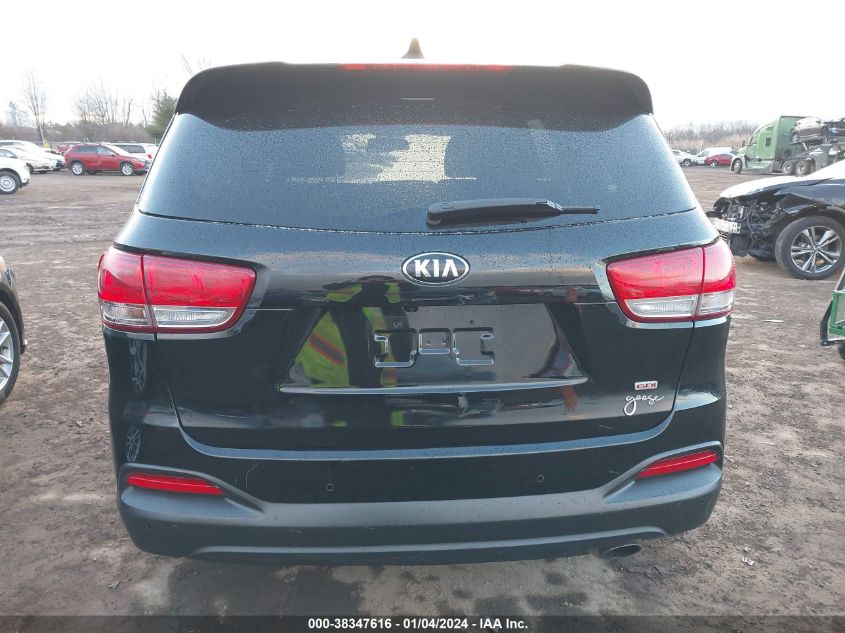 2017 KIA SORENTO 2.4L LX - 5XYPGDA34HG331518