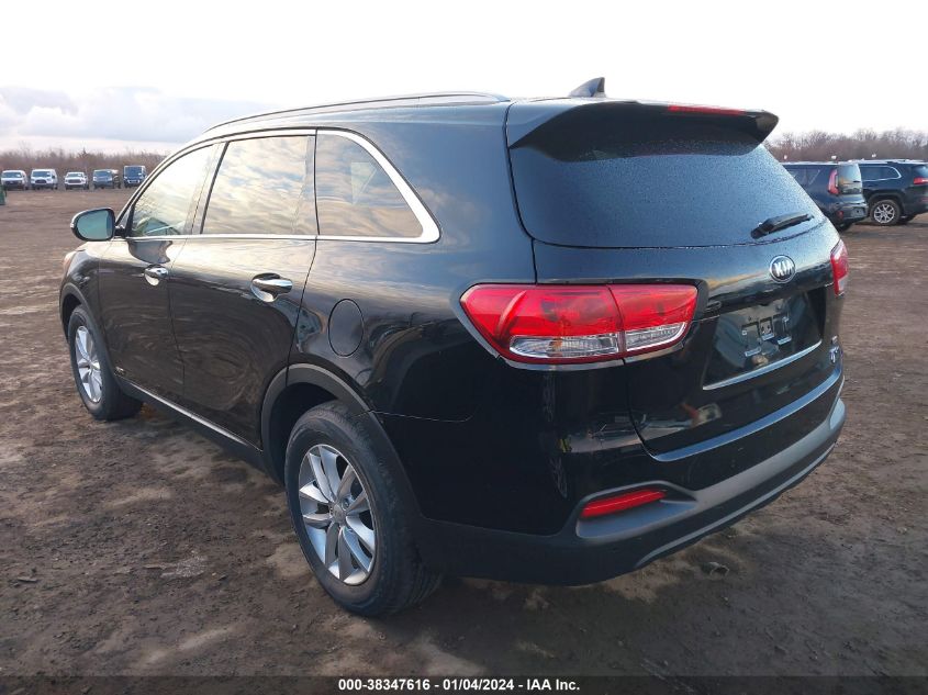 2017 KIA SORENTO 2.4L LX - 5XYPGDA34HG331518