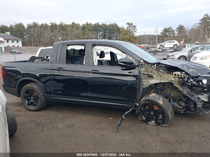 2022 HONDA RIDGELINE BLACK EDITION - 5FPYK3F8XNB008019