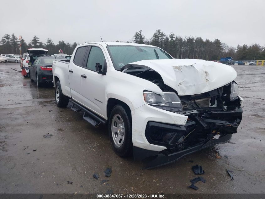 2022 CHEVROLET COLORADO 4WD  LONG BOX WT - 1GCGTBEN1N1191533