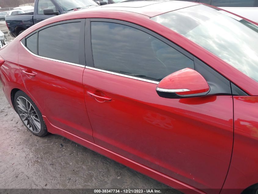 KMHD04LB1JU539853 | 2018 HYUNDAI ELANTRA