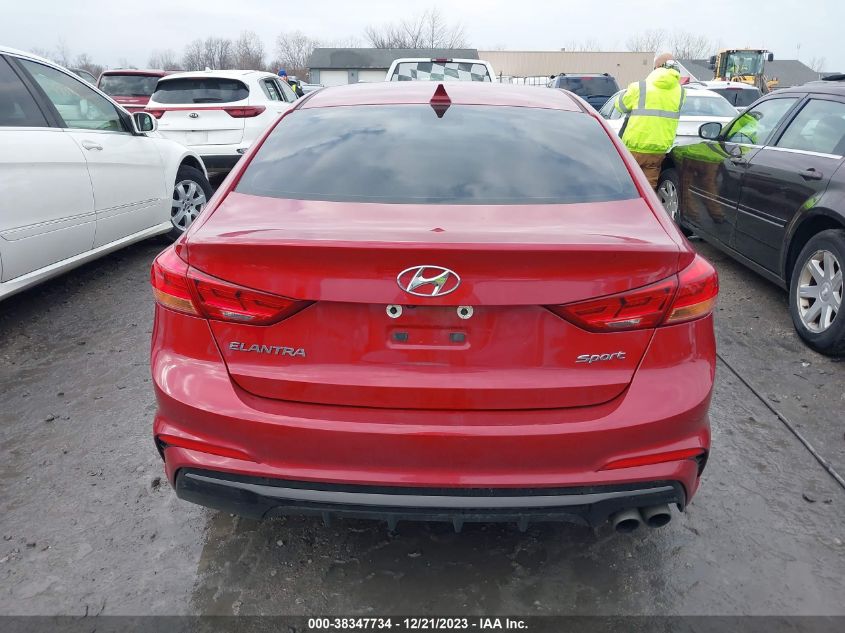 KMHD04LB1JU539853 | 2018 HYUNDAI ELANTRA