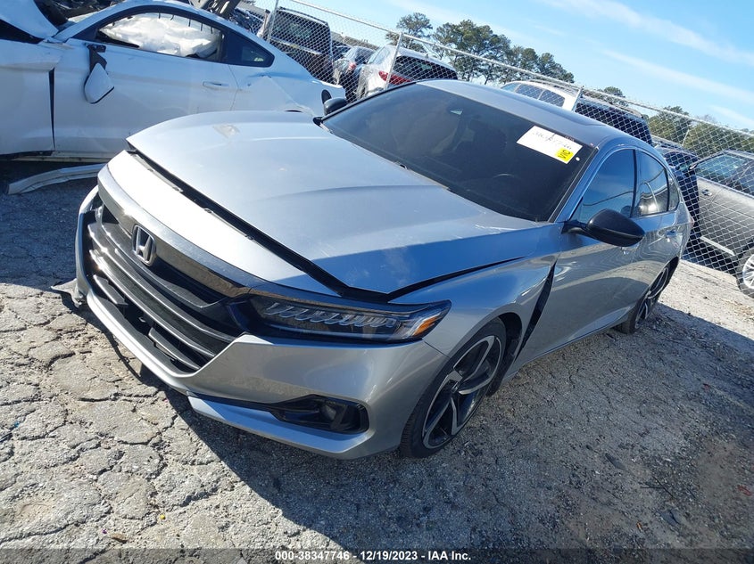 VIN 1HGCV2F33MA013595 2021 HONDA ACCORD SPORT