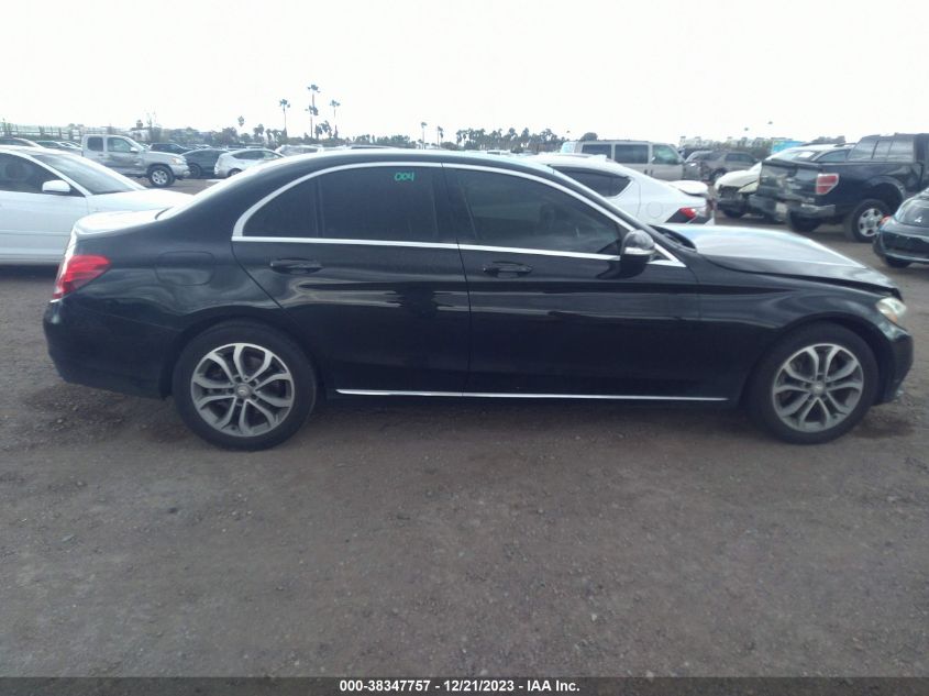 2015 MERCEDES-BENZ C 300 LUXURY/SPORT - 55SWF4JB3FU045782
