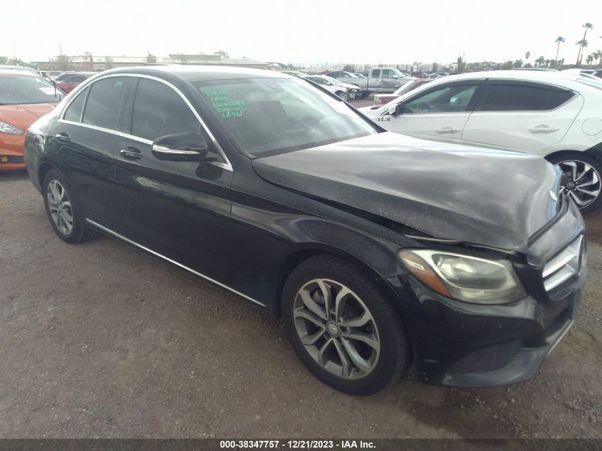 2015 MERCEDES-BENZ C 300 LUXURY/SPORT - 55SWF4JB3FU045782
