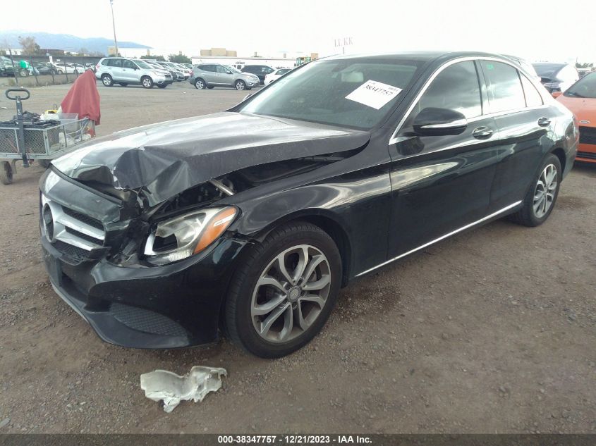2015 MERCEDES-BENZ C 300 LUXURY/SPORT - 55SWF4JB3FU045782