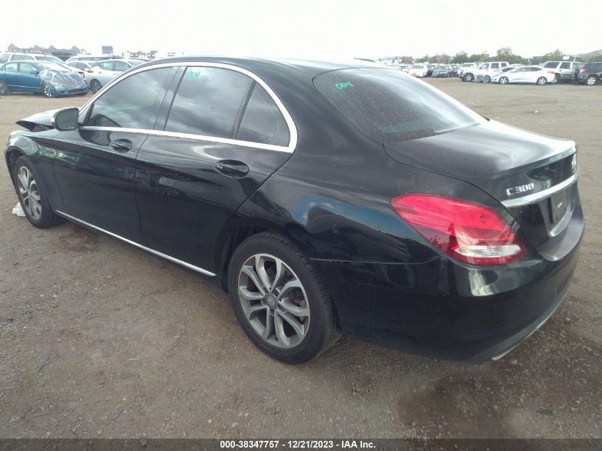 2015 MERCEDES-BENZ C 300 LUXURY/SPORT - 55SWF4JB3FU045782