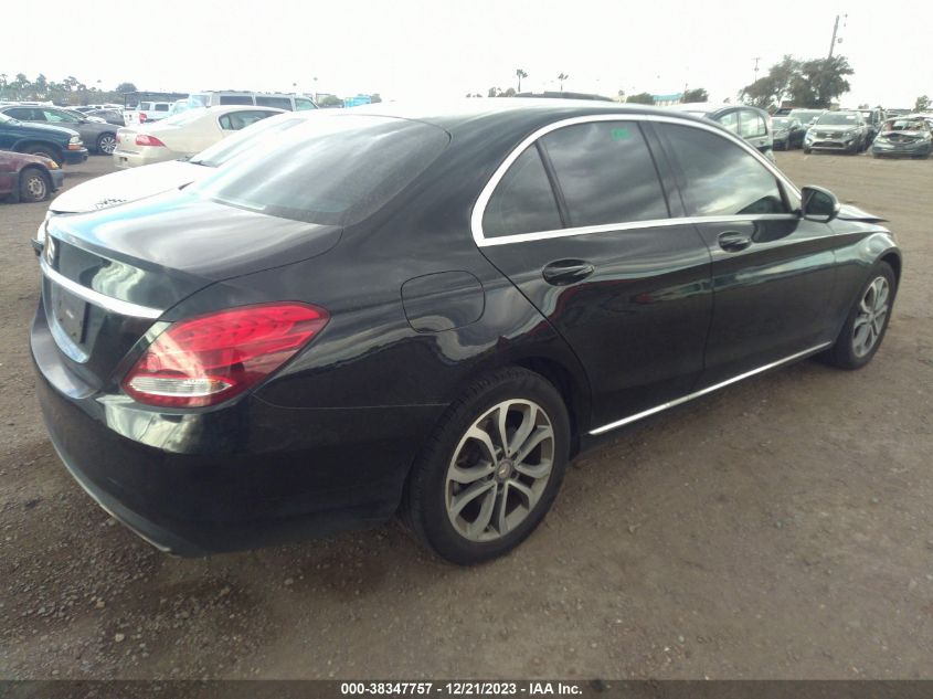 2015 MERCEDES-BENZ C 300 LUXURY/SPORT - 55SWF4JB3FU045782