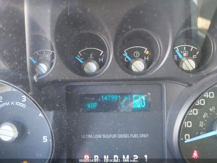 2013 FORD F-250 XLT - 1FT7W2BTXDEA69450