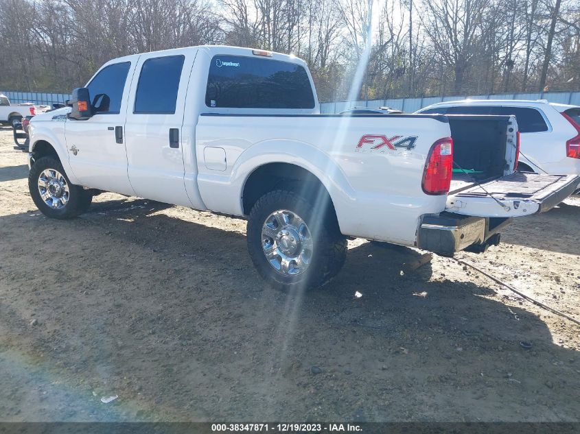 2013 FORD F-250 XLT - 1FT7W2BTXDEA69450