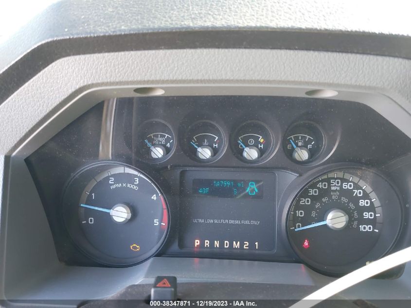2013 FORD F-250 XLT - 1FT7W2BTXDEA69450