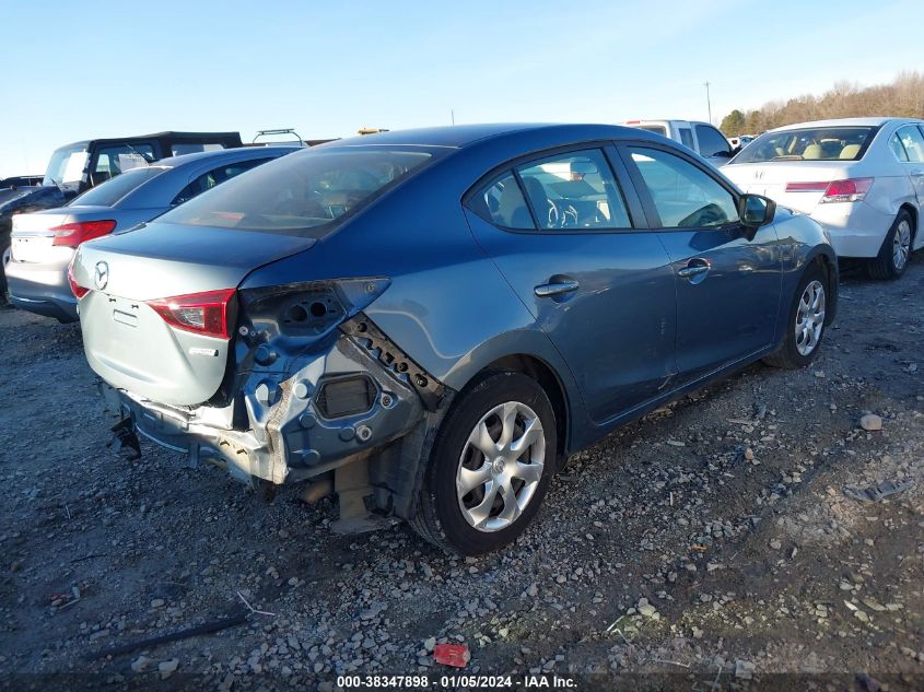 2016 MAZDA MAZDA3 I SPORT - 3MZBM1T73GM238621