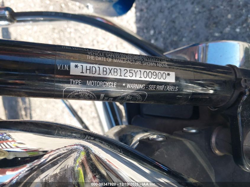 2005 HARLEY-DAVIDSON FLSTFI 1HD1BXB125Y100900
