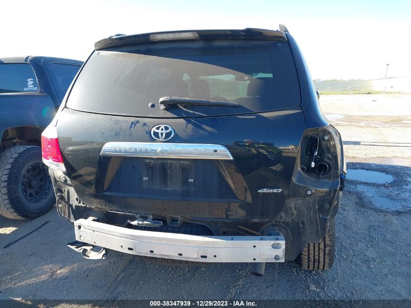 2013 TOYOTA HIGHLANDER LIMITED V6 - 5TDDK3EH9DS202821