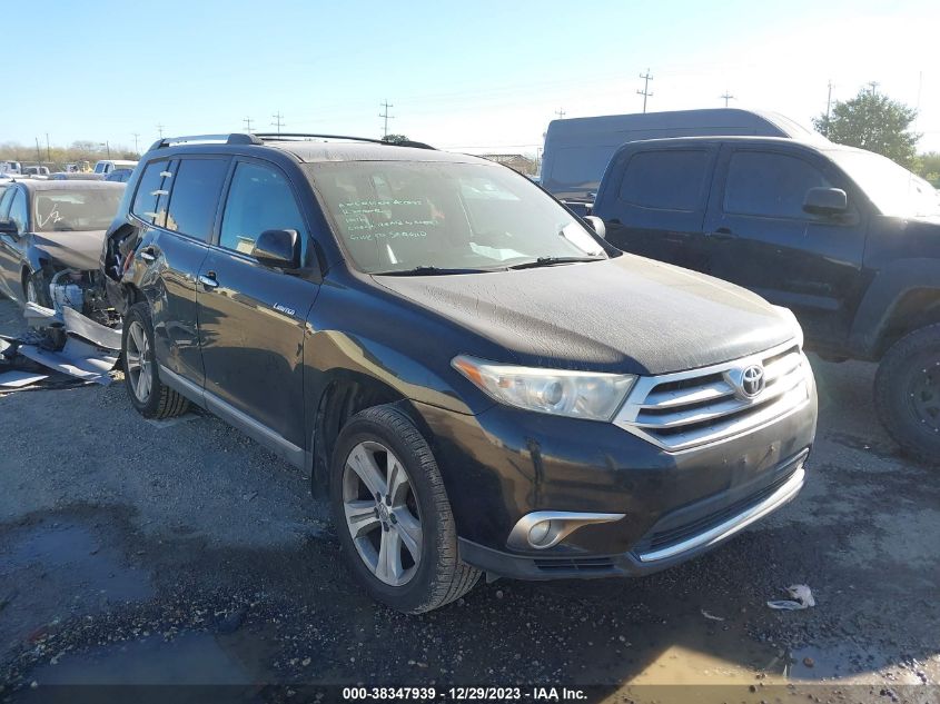 2013 TOYOTA HIGHLANDER LIMITED V6 - 5TDDK3EH9DS202821