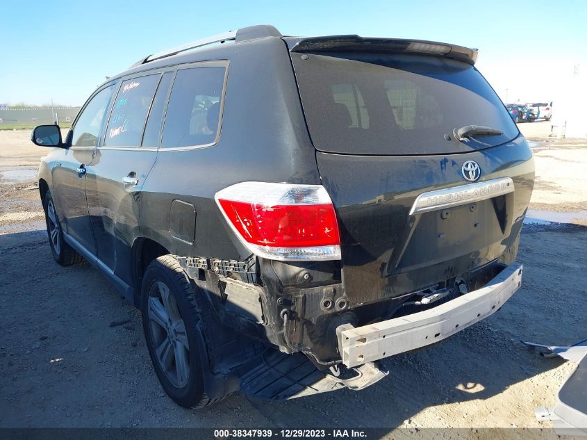 2013 TOYOTA HIGHLANDER LIMITED V6 - 5TDDK3EH9DS202821