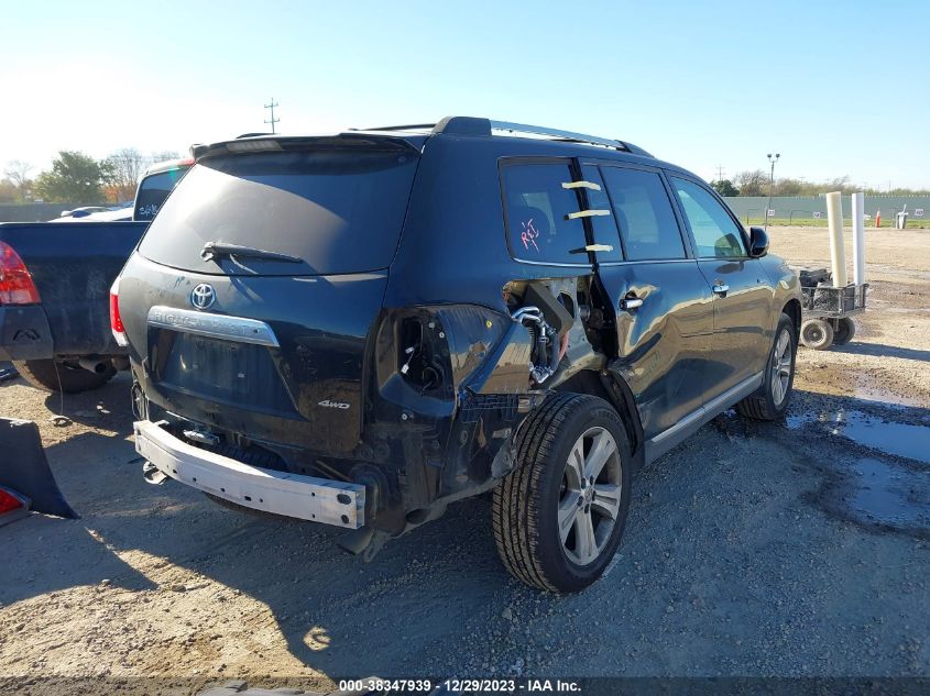2013 TOYOTA HIGHLANDER LIMITED V6 - 5TDDK3EH9DS202821